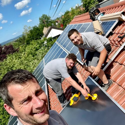 Markus Mack Heizung Sanitär aus Michelbach - Mitarbeiter bei der Arbeit-29