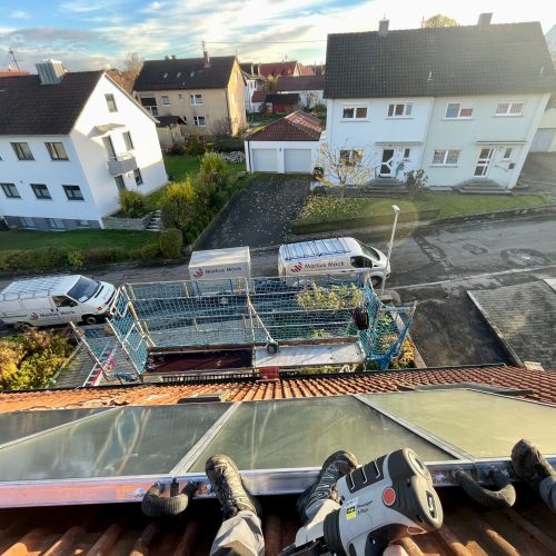 Markus Mack Heizung Sanitär aus Michelbach - Mitarbeiter bei der Arbeit-40