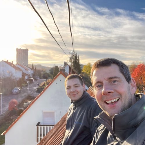 Markus Mack Heizung Sanitär aus Michelbach - Mitarbeiter bei der Arbeit-41