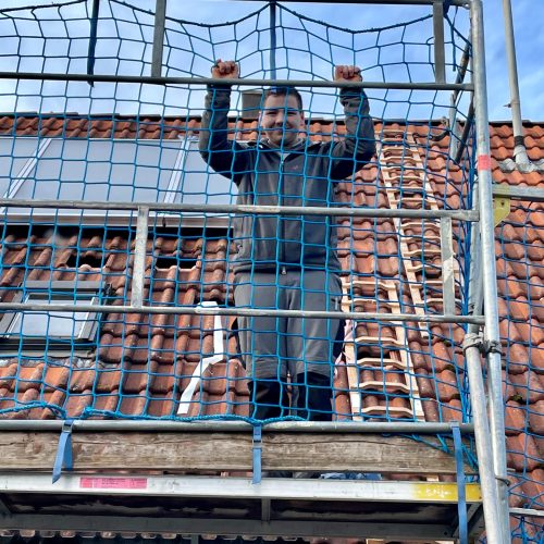 Markus Mack Heizung Sanitär aus Michelbach - Mitarbeiter bei der Arbeit-42